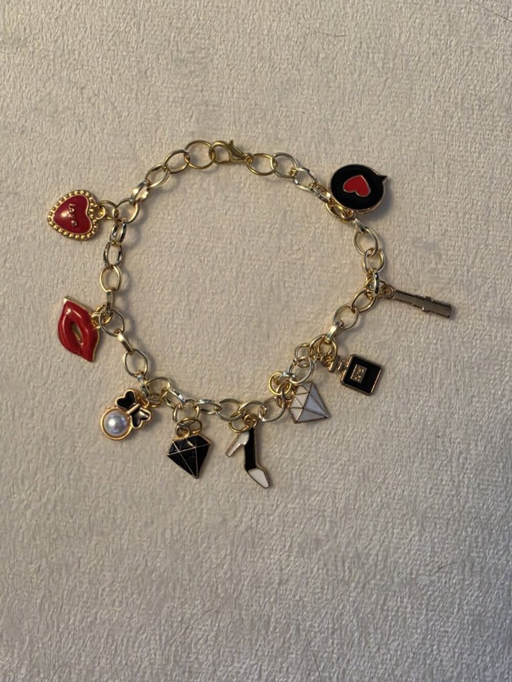 Fashionista Charm Bracelet